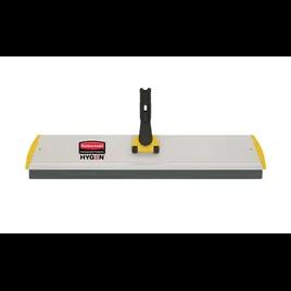Hygen™ Mop Frame 24X5.5X1 IN Yellow Aluminum Quick Connect 1/Each