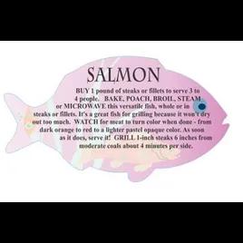 Salmon Label 250/Roll