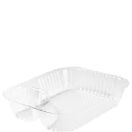Dart® ClearPac® Nacho Take-Out Tray Base 7.93X6.2X1.54 IN 2 Compartment OPS Clear Rectangle 125 Count/Pack 4 Packs/Case