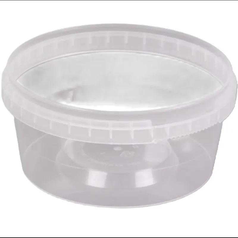 Deli Container Base 12 OZ PP Clear Round 500/Case