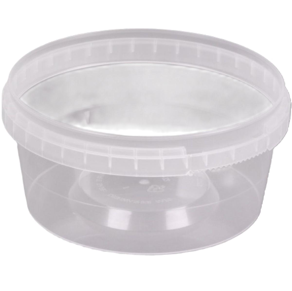 Deli Container Base 12 OZ PP Clear Round 500/Case