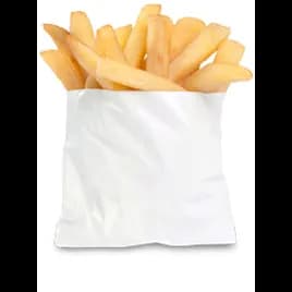 Bagcraft® French Fry Bag 5.4X4.5 IN Wax Coated Paper White Grease Resistant 2000/Case
