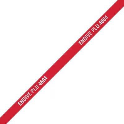 Red Endive Twist Tie 18X0.375 IN Paper Metal 250/Pack