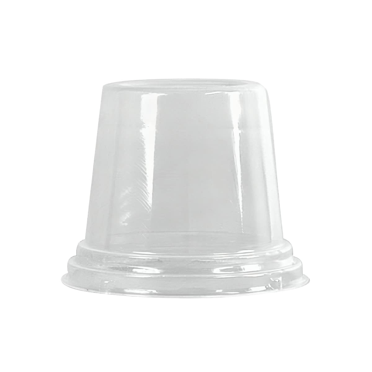 WNA Classic Parfait Lid Dome PET Clear Round For 12 OZ Parfait Container 500/Case
