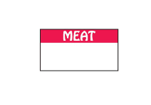 Monarch 1110 Meat Label 15/Case