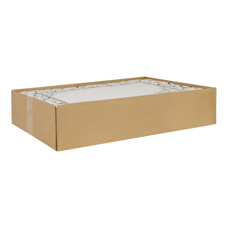 Tray Mat 14X19 IN Traditional Scroll Paper 1000/Case