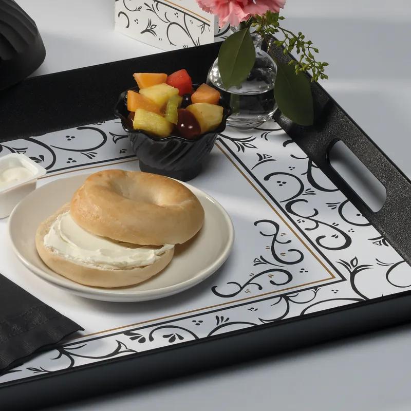 Tray Mat 14X19 IN Traditional Scroll Paper 1000/Case