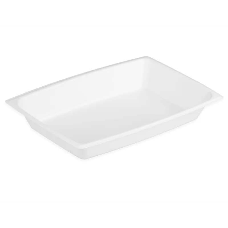 Take-Out Container Base 7.75X5.25X1.25 IN Plastic White Rectangle 1000/Case