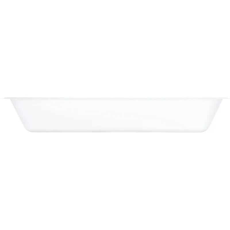 Take-Out Container Base 7.75X5.25X1.25 IN Plastic White Rectangle 1000/Case