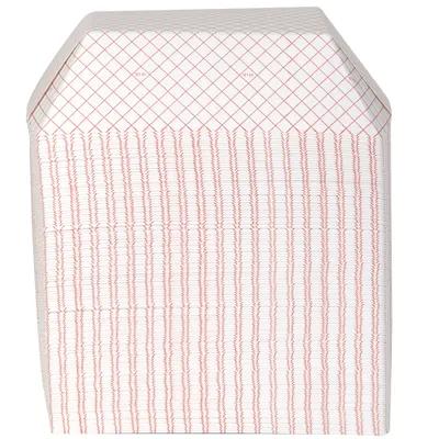 Dixie® Kant Leek® Food Tray 10 LB Single Wall Poly-Coated Paper Red White Plaid Rectangle 250/Case