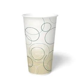 Cold Cup 32 OZ Single Wall Poly-Coated Paper Champagne 500/Case