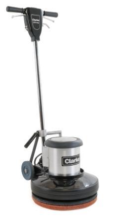 Clarke® Floor Polisher 17X27X17X48 IN Silver Black 1/Each