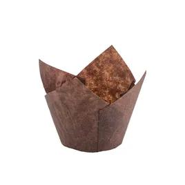 132/50 Baking Cup 1.625X2 IN Brown Tulip 2000/Case