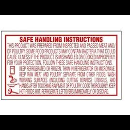 Safe Handling Label 1000/Roll
