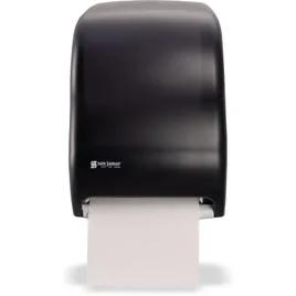 San Jamar Paper Towel Dispenser Plastic Black Pearl Touchless Classic Low Profile Low Maintenance 1/Each