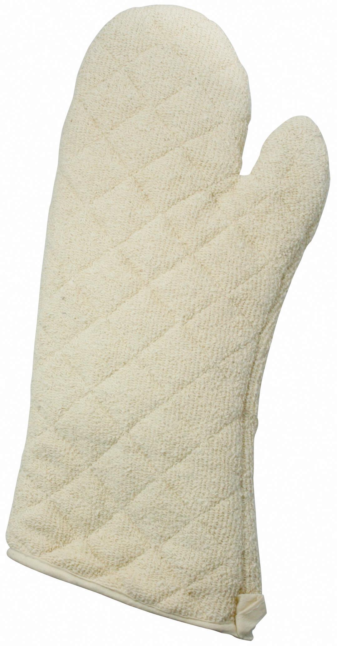 Oven Mitt 17 IN Terry Cloth Silicone 1/Each