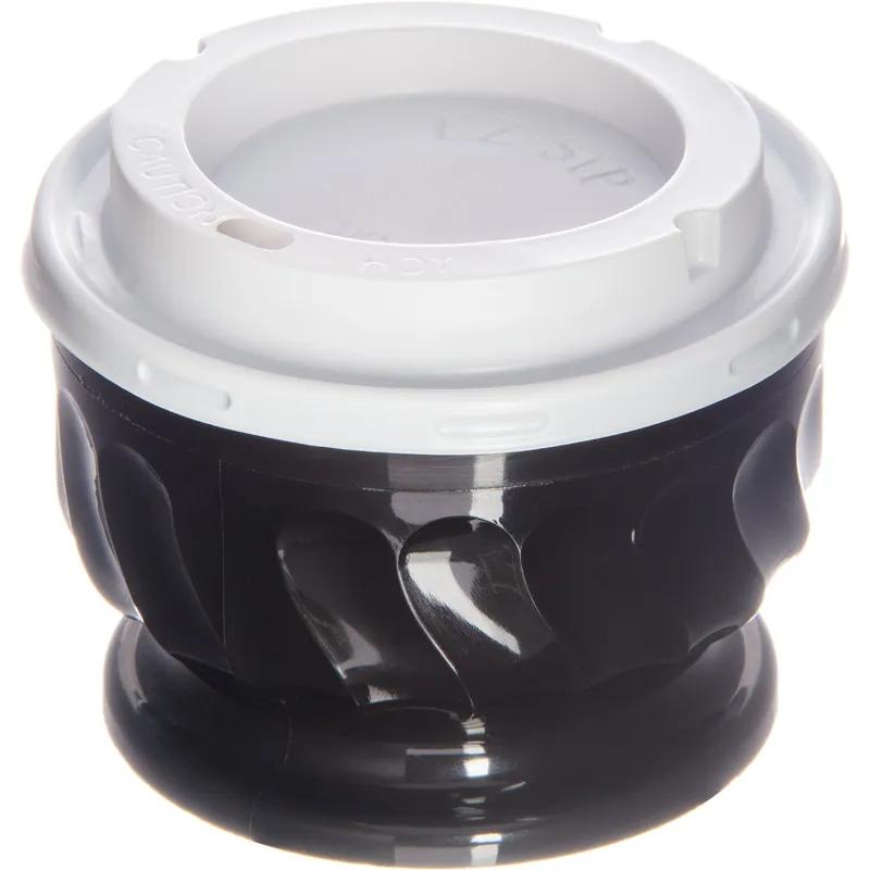 Dinex® Lid Dome PS White For 5-8 OZ Cup Sip Through 1000/Case