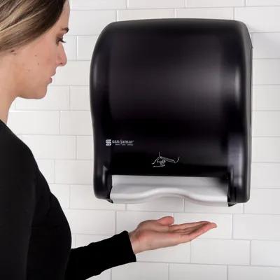 San Jamar Paper Towel Dispenser 10X14.50X12.50 IN ABS Black 1/Each
