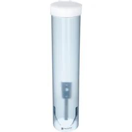 San Jamar Cup Dispenser Cone 4-10 OZ Plastic Frosted Blue 1/Each