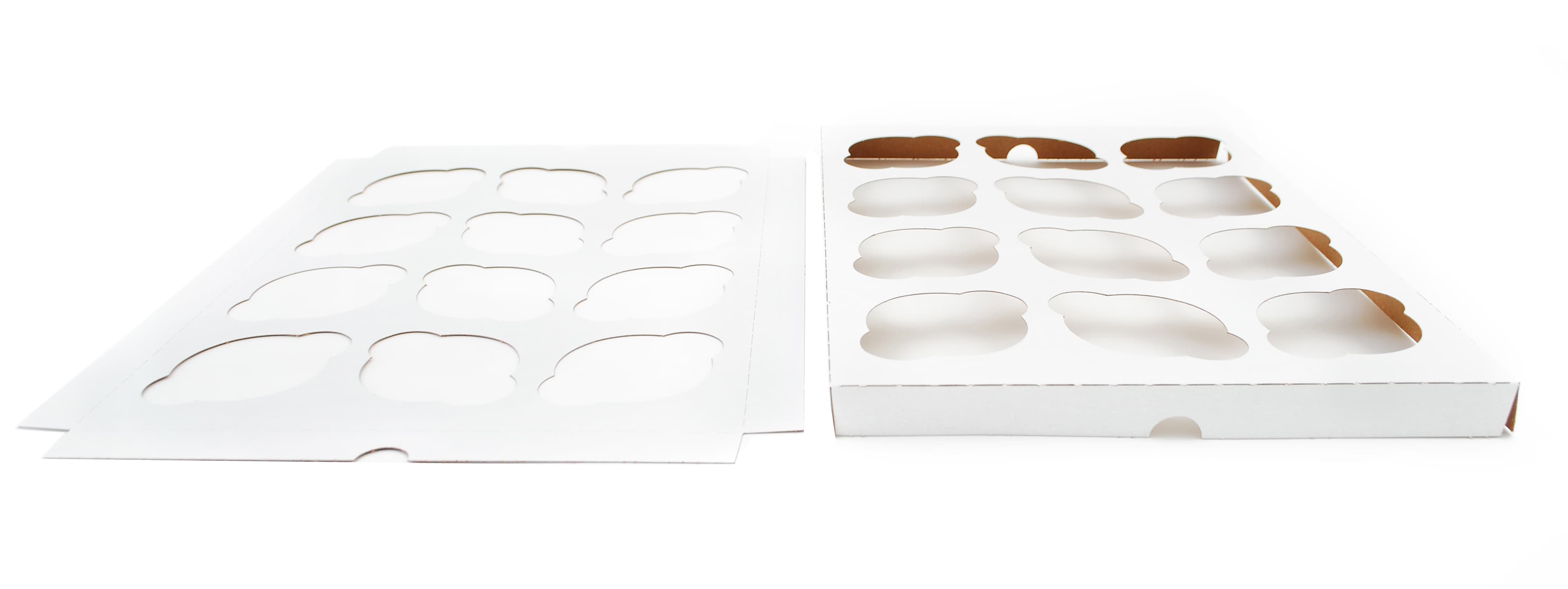 Cupcake Insert 12 CT 13.875X9.875X0.875 IN 200/Case