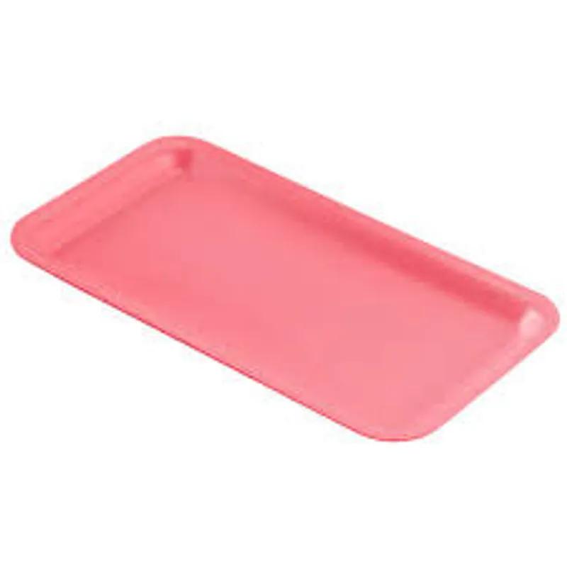 2PL Meat Tray 5.81X8.31X1.19 IN Foam Rose 500/Case