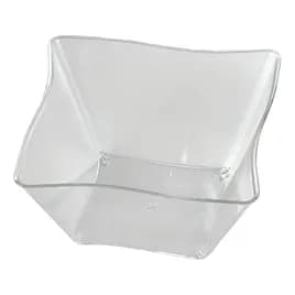 Bowl 5 OZ Plastic Clear Square 120/Case