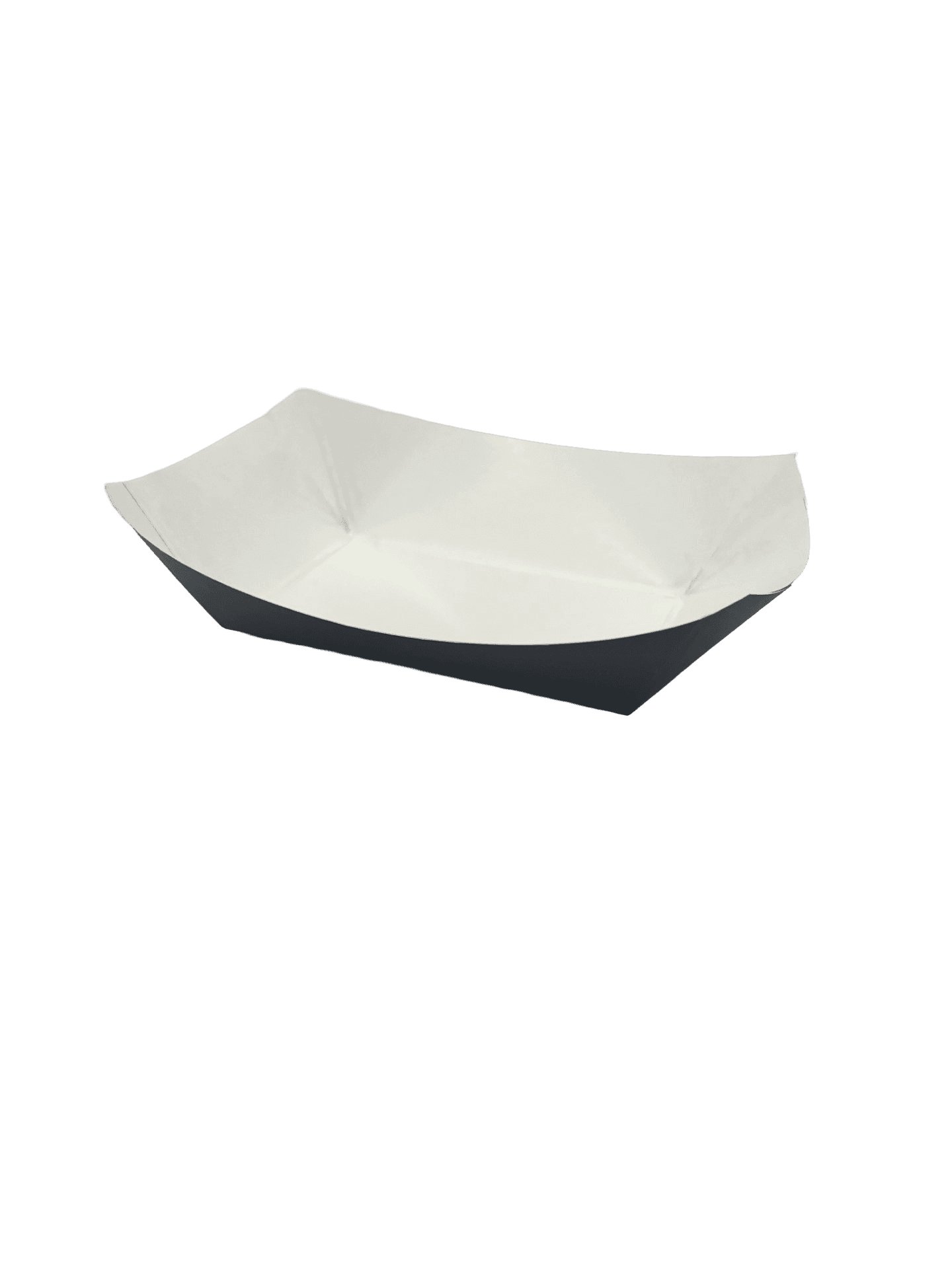 Food Tray 2 LB Paper Black 1000/Case