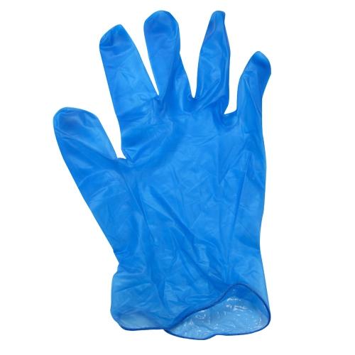 Gloves Medium (MED) Blue Vinyl Powdered 1000/Case