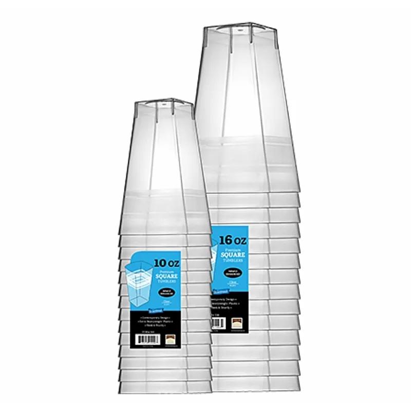 Wavetrends Cup Tumbler 16 OZ PS Clear 168/Case