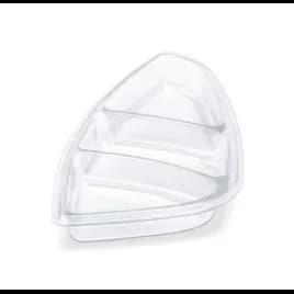 Fresh 'n Clear® Selectables™ Take-Out Container Insert 7.79X4.04X0.75 IN 3 Compartment PET Clear 600/Case