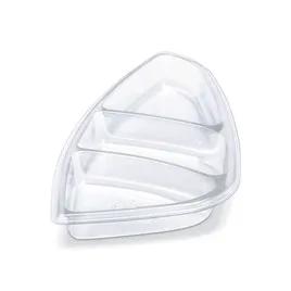 Fresh 'n Clear® Take-Out Container Insert 7.79X4.04X0.75 IN 3 Compartment PET Clear 600/Case