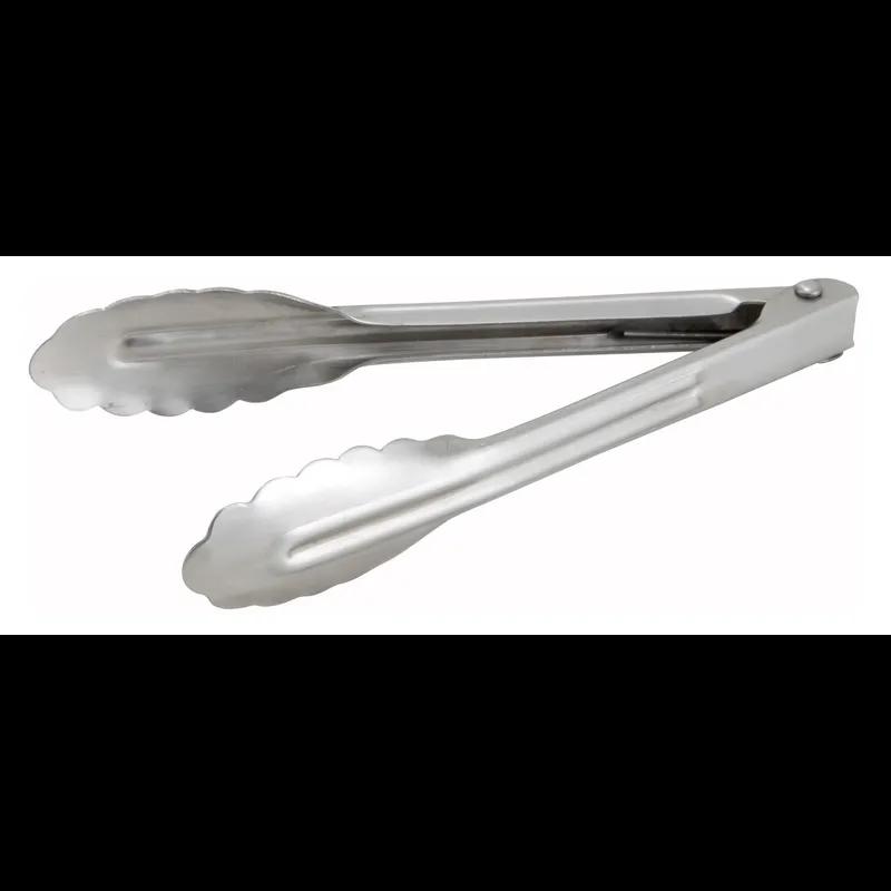 Tongs 7 IN Stainless Steel Heavyweight Spring 1/Each