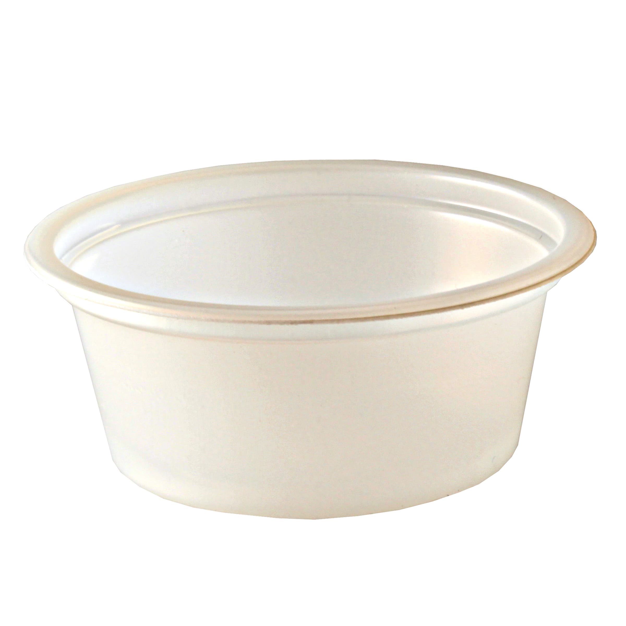 Souffle & Portion Cup 1 OZ HIPS Translucent Squat 2500/Case