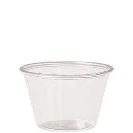 Solo® Ultra Clear™ Cold Souffle & Portion Cup 4 OZ PET Clear Round 2500/Case