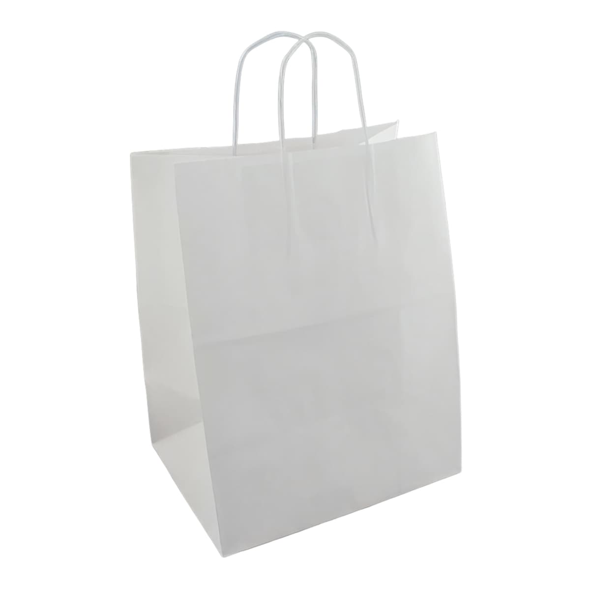 Victoria Bay Shopper Bag 12X9X15.75 IN White 200/Case