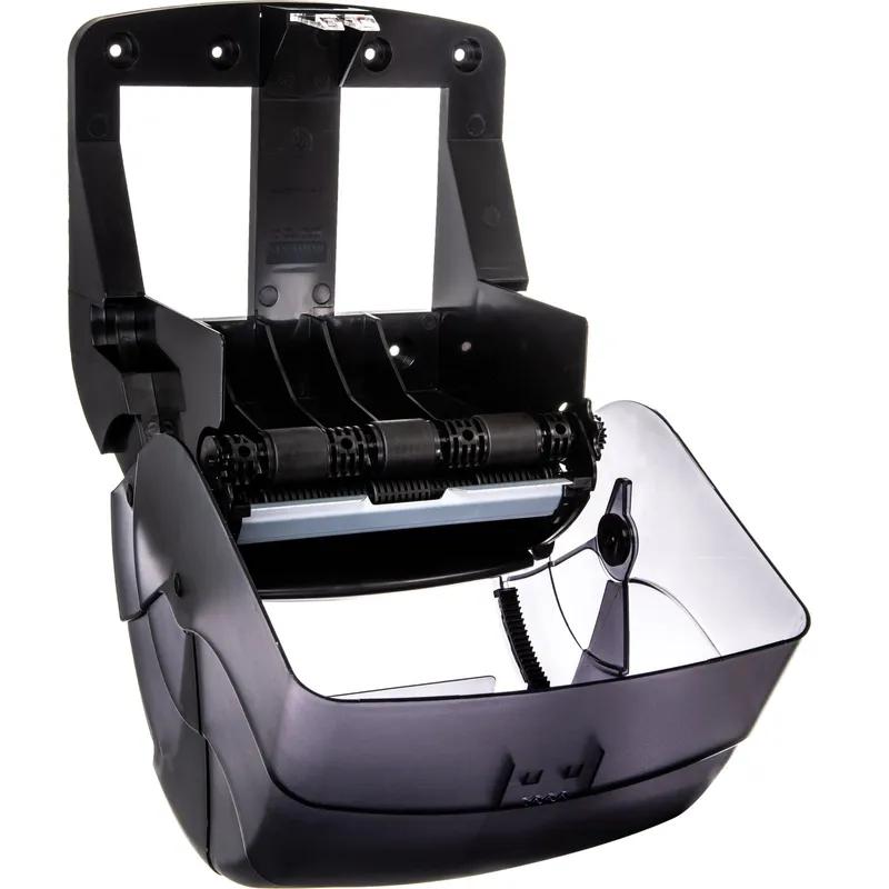 San Jamar Integra Paper Towel Dispenser 11.25X11.5X13.5 IN Plastic Wall Mount Black Lever Dispensed 1/Each