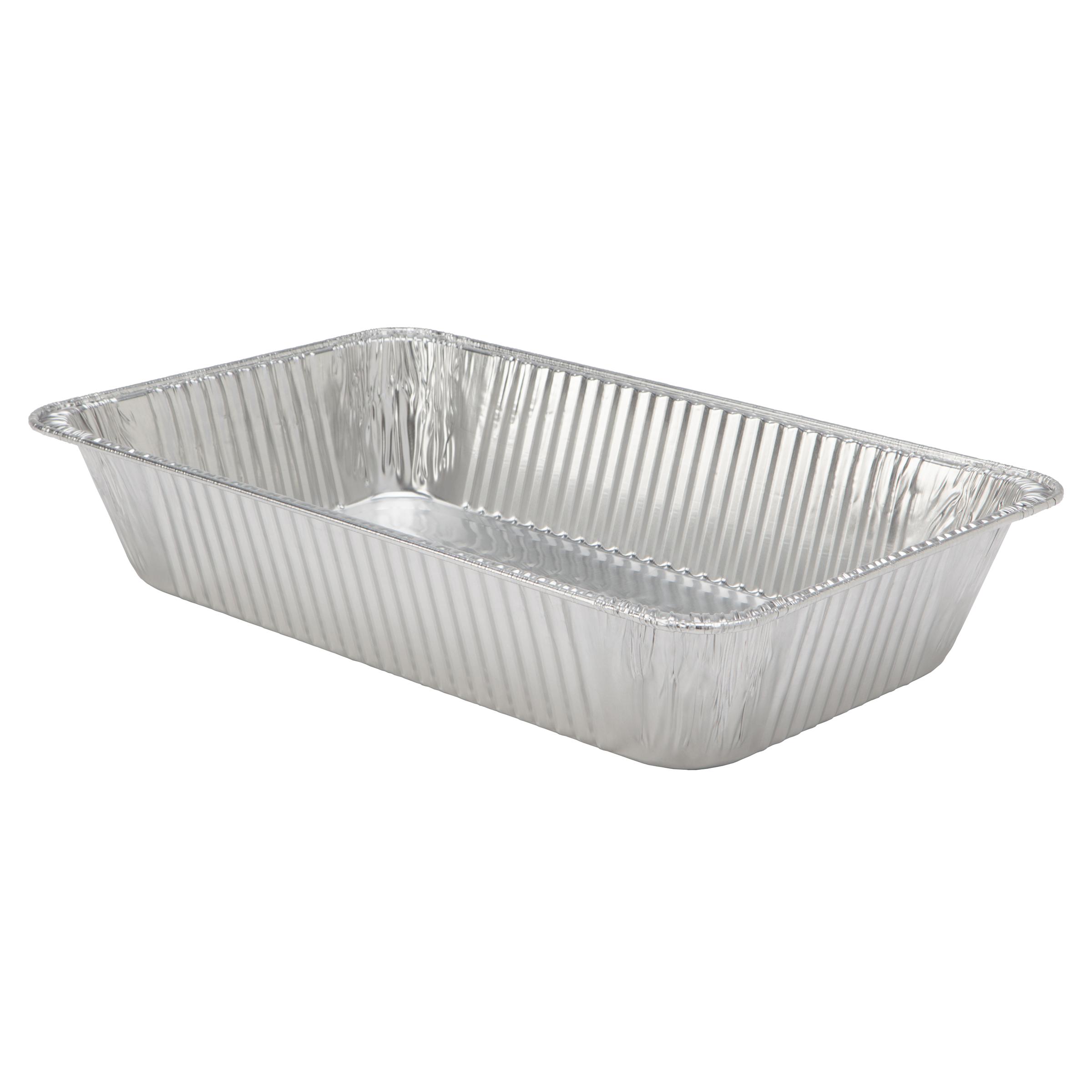 Steam Table Pan Full Size 20.75X12.813X3.1882 IN Aluminum Silver Deep 50/Case