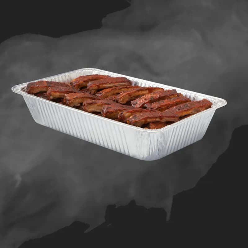 Steam Table Pan Full Size 20.75X12.813X3.1882 IN Aluminum Silver Deep 50/Case