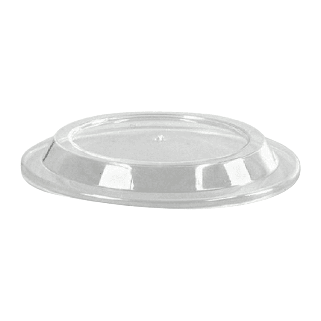 WNA Lid Dome 6 IN PET Clear For Plate Unhinged 400/Case
