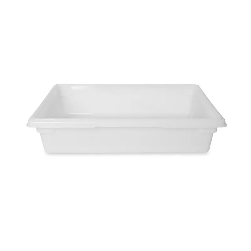 Food Storage Box 26X18X6 IN 8.5 GAL White HDPE Food Safe 1/Each