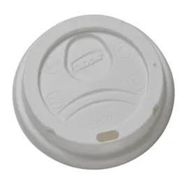 Dixie® Lid Dome Plastic White For 8 OZ Hot Cup Sip Through Identification 1000/Case