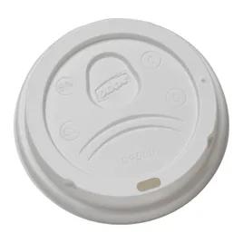 Dixie® Lid Dome Plastic White For 20-24 OZ Hot Cup Sip Through Identification 1000/Case