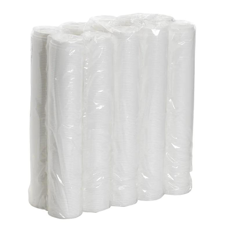 Dixie® Lid Dome Plastic White For 20-24 OZ Hot Cup Sip Through Identification 1000/Case