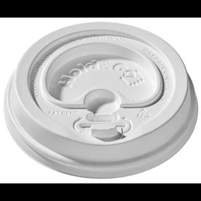Hold & Go® Lid Dome White For 24 OZ Hot For Hold & Go Cup Lock-Back 1200/Case