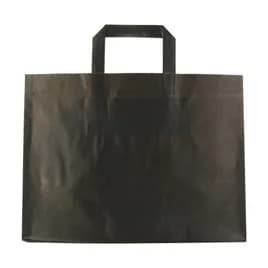 Bag Large (LG) 12.5X8.7 IN 12.5 IN Paper Black Wide With Handle 250 Count/Case