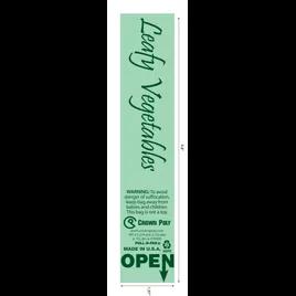 Pull-N-Pak® Produce Bag Roll 16X28 IN High-Density Polyethylene (HDPE) 6MIC Natural Leafy Vegetables 1900/Case