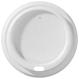 Lid Dome Plastic White For 10 OZ Hot Cup Travel 1200/Case