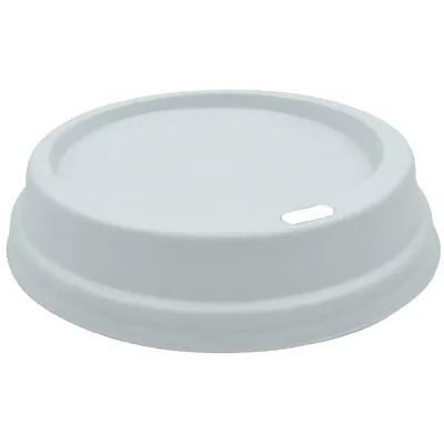Lid Dome PS White For 10-20 OZ Hot Cup Sip Through 1200/Case