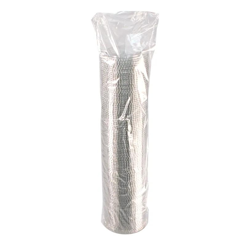 Lid Flat 3.8X0.3 IN PET Clear For 9 OZ Cold Cup No Slot 1000/Case