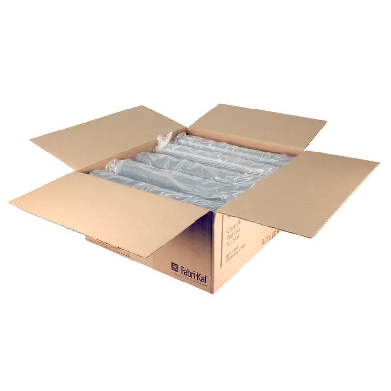 Lid Flat 3.8X0.3 IN PET Clear For 9 OZ Cold Cup No Slot 1000/Case